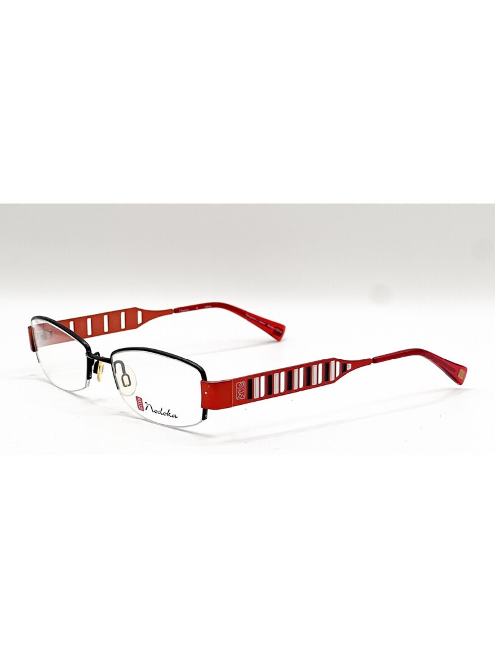 Nodoka ND10182 BK Black Full Rim Authentic Eyeglass Frames 50-17